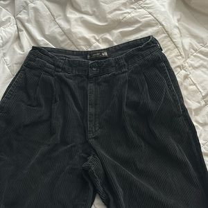 vintage corduroy:Black Pants